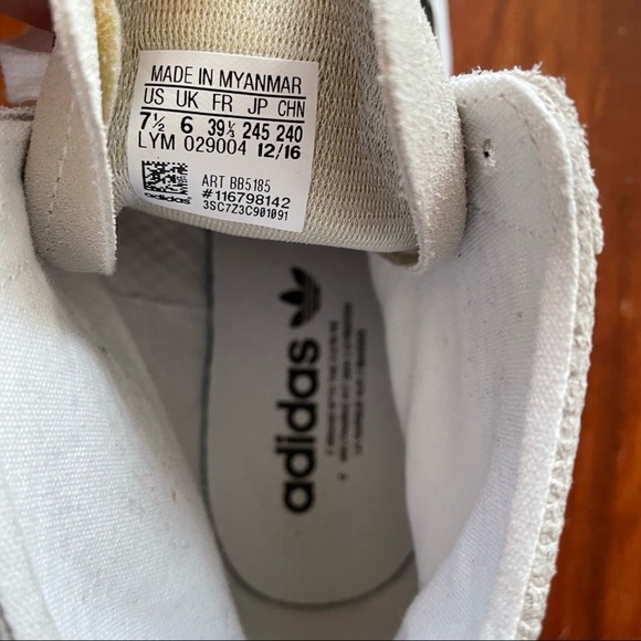 Adidas Courtvantage High Top (cream/black) - Picture 5 of 5